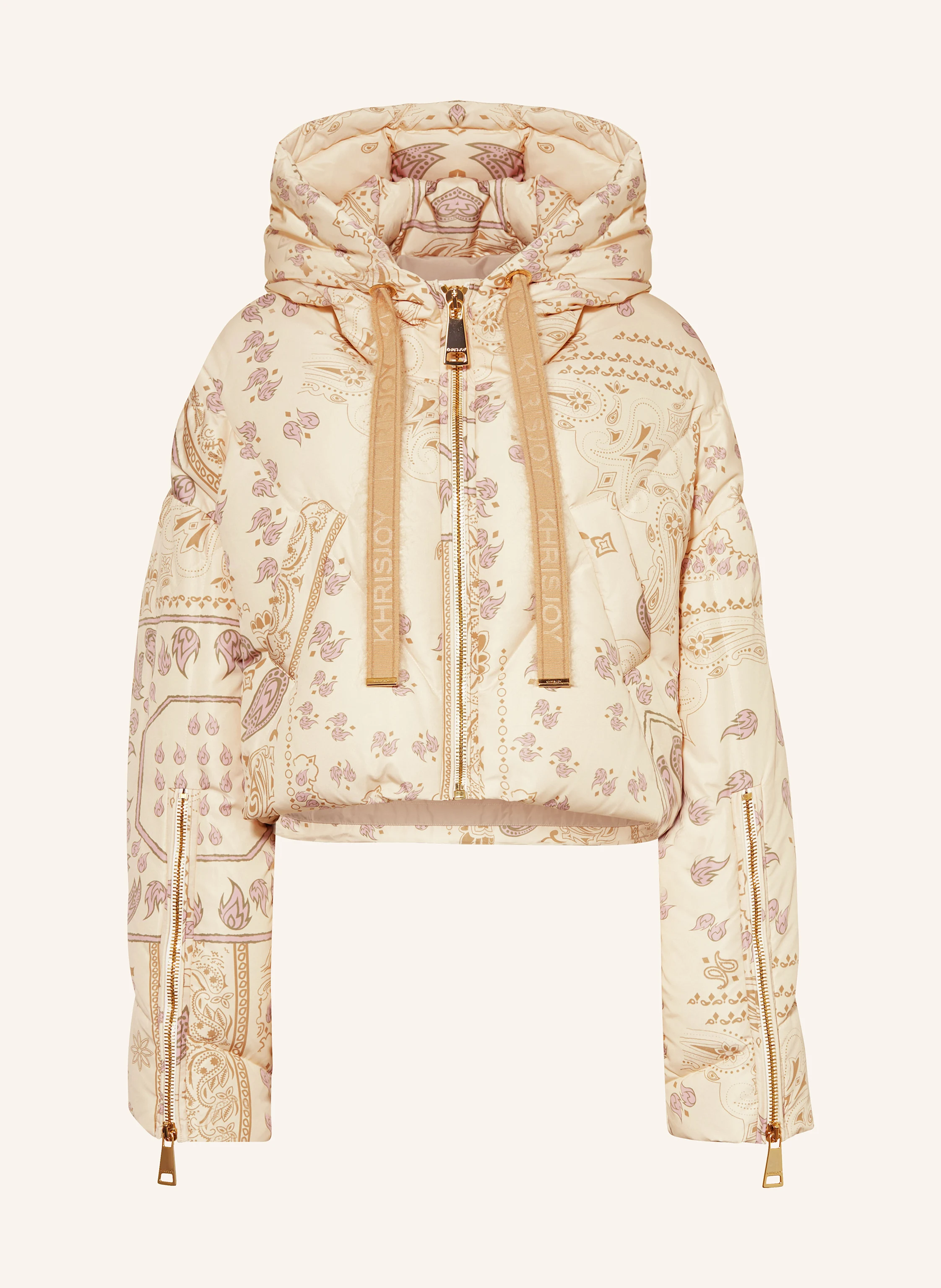 KHRISJOY Cropped-Daunenjacke BANDANA