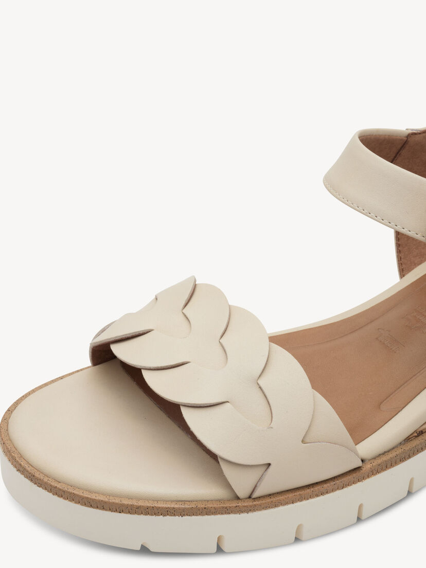 Leren Sandaaltje - beige