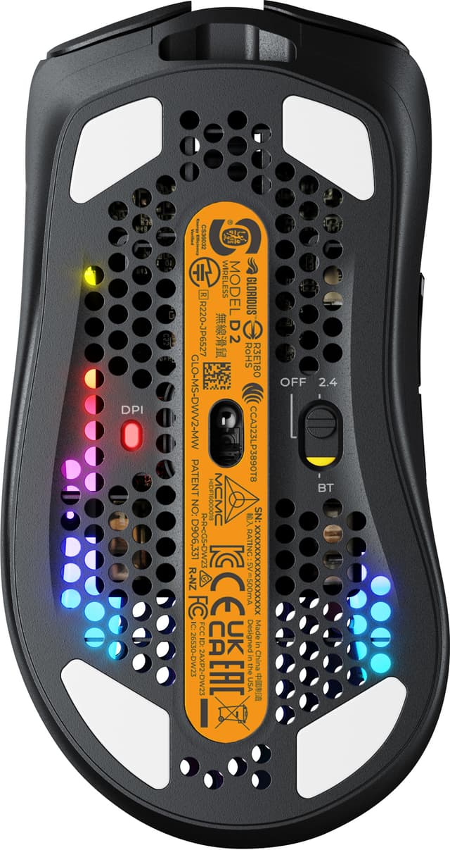 Glorious Model D 2 trådløs gaming mus (white)