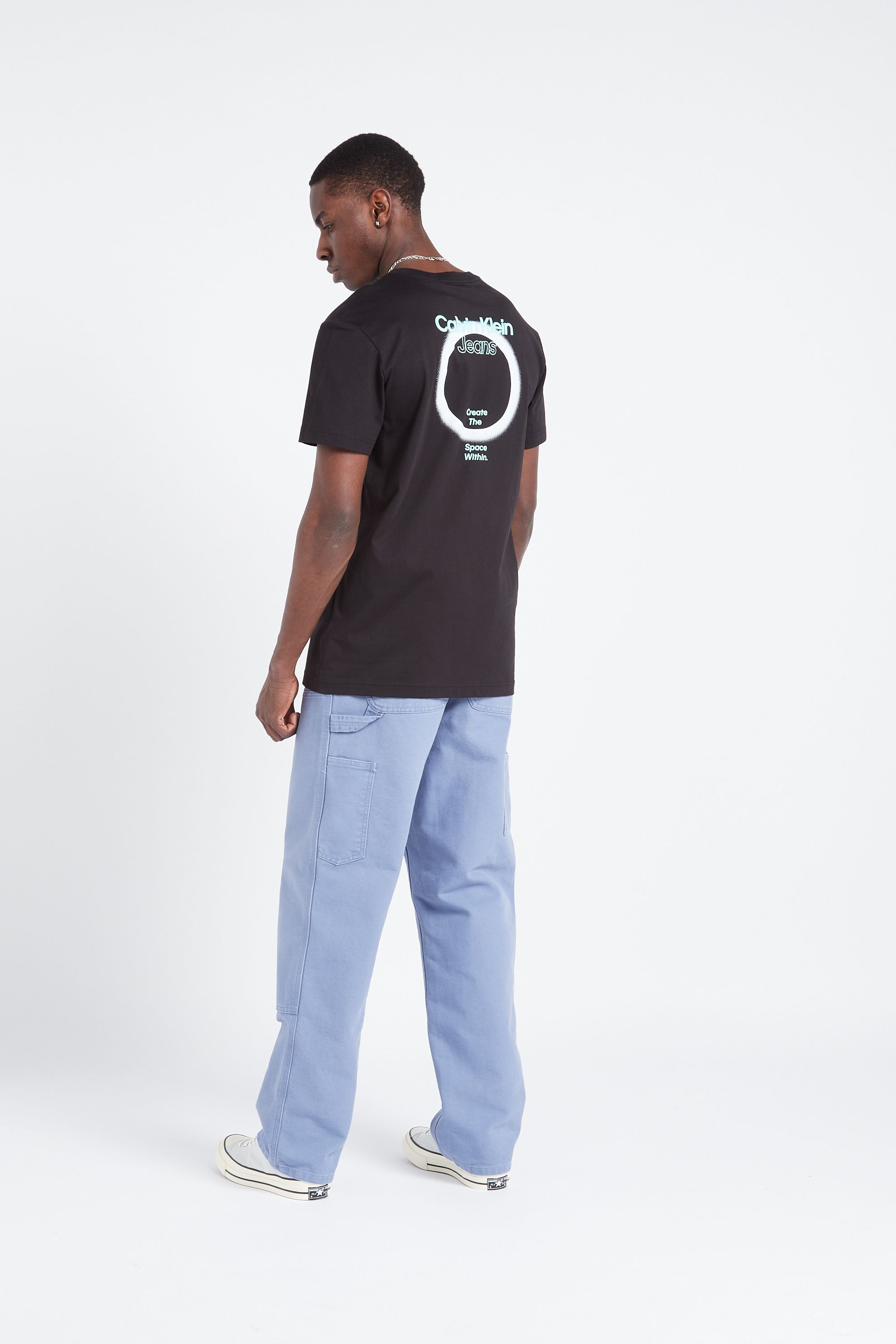 CALVIN KLEIN JEANS T-shirt  ECLIPSE GRAPHIC TEE Noir