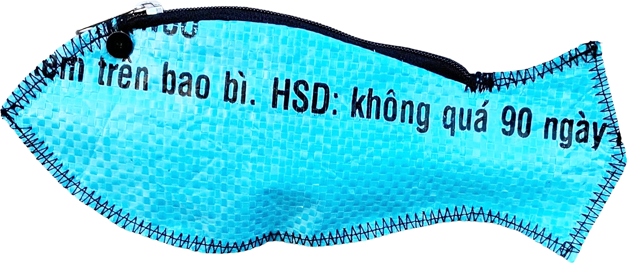 Beadbags Fisch Geldbörse hellblau