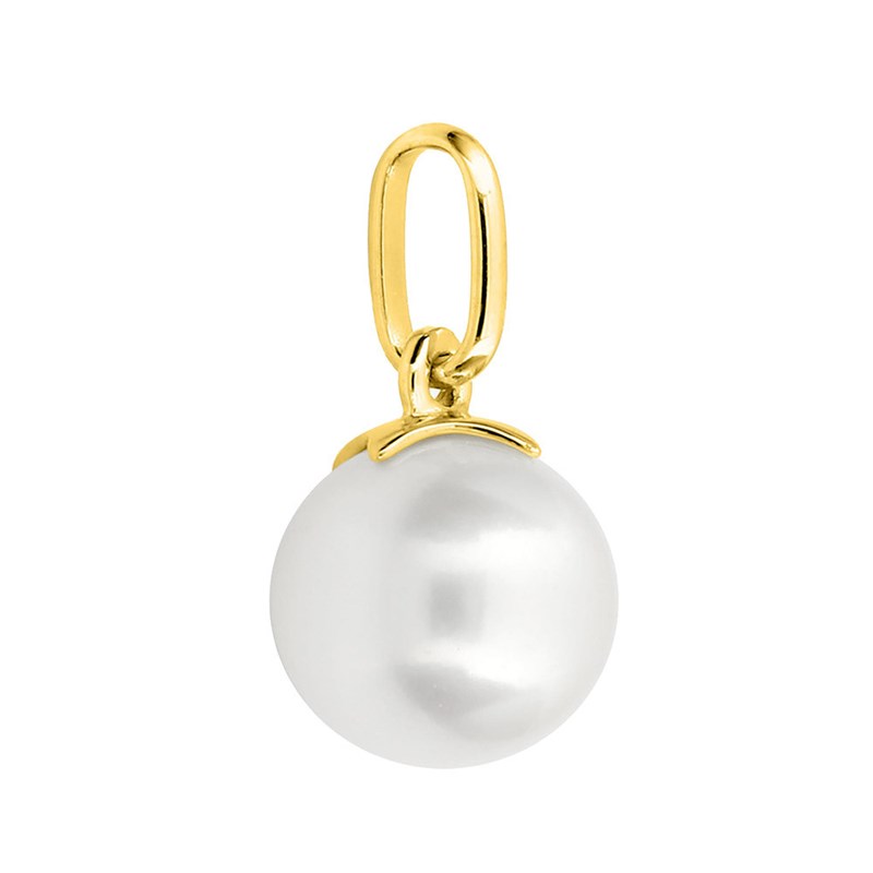 Pendentif femme - perle - Or 18 Carats