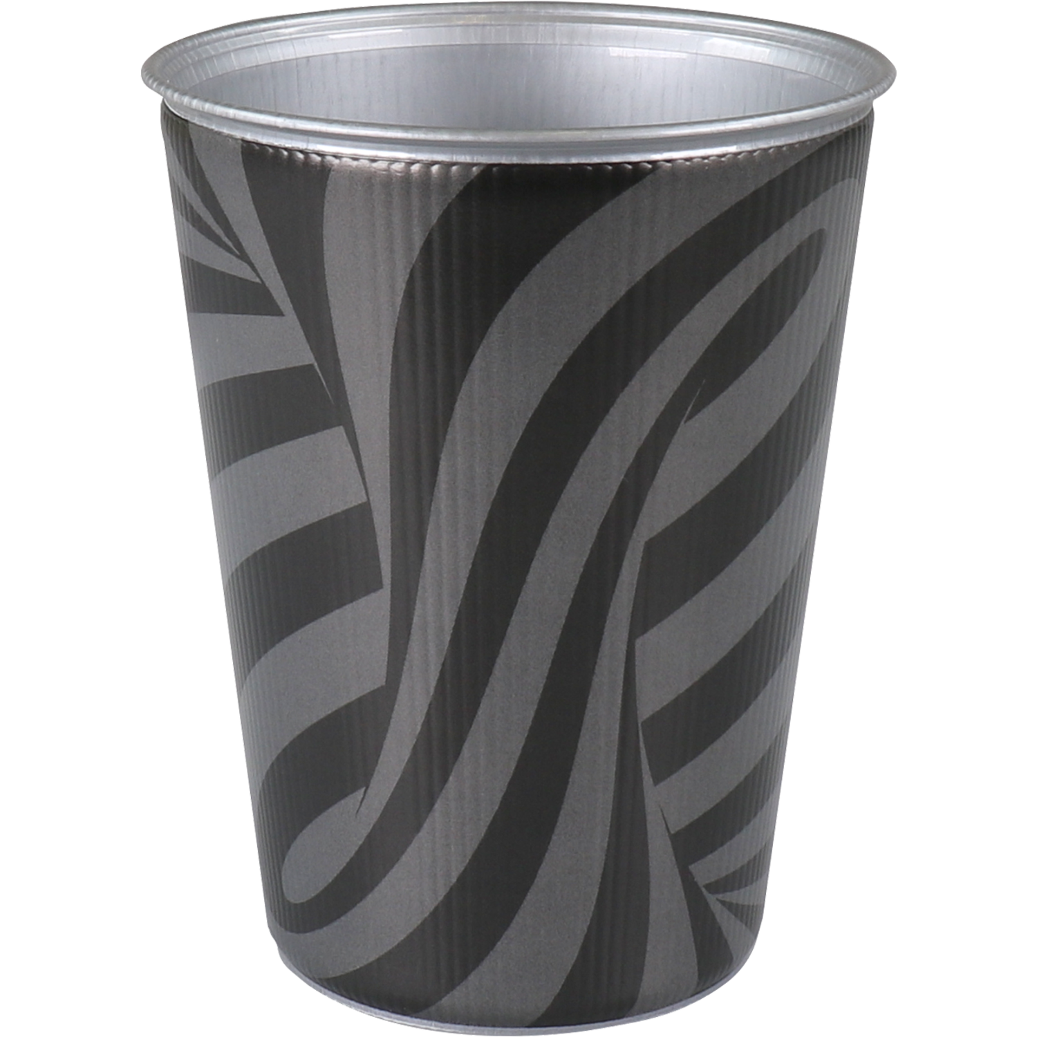 Depa, Zero waste beker, Swirl, PP, reusable, 430ml, antraciet