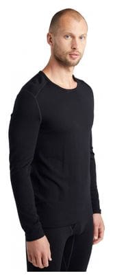 Maillot Manches Longues Icebreaker Mérinos 260 Tech Noir