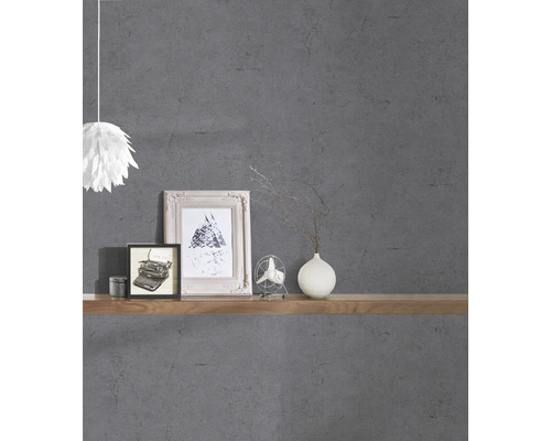 Vliesbehang 36911-5 Metropolitan Stories betonlook warm grijs