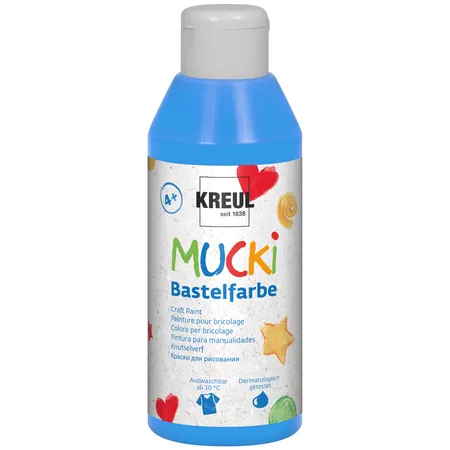MUCKI Bastelfarbe Blau 250 ml