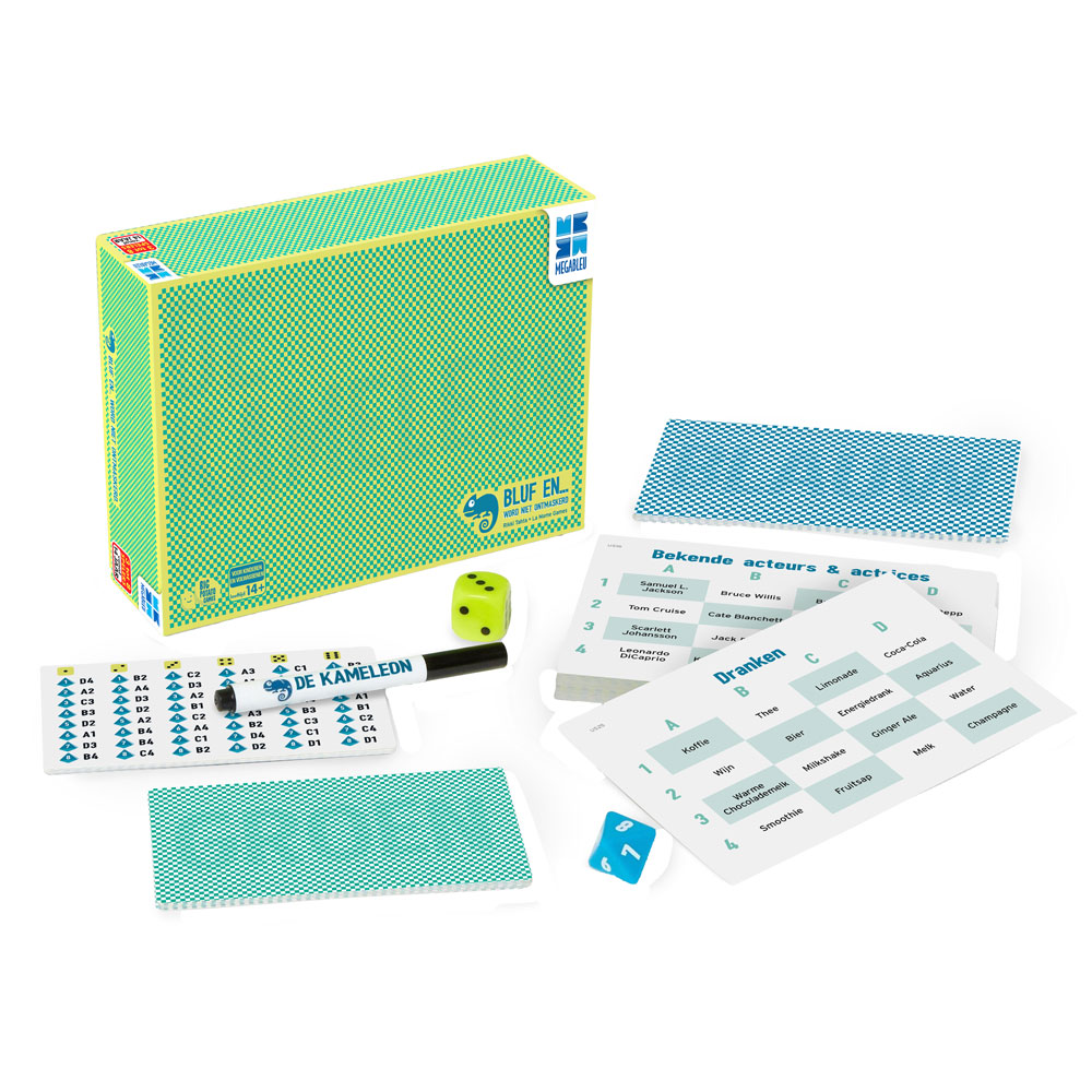 Megableu De Kameleon Bordspel