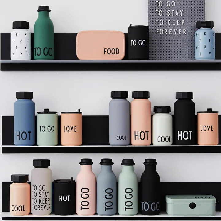 Design Letters - AJ Thermosflasche Hot & Cold 0,5 l, beige (Sonderedition)