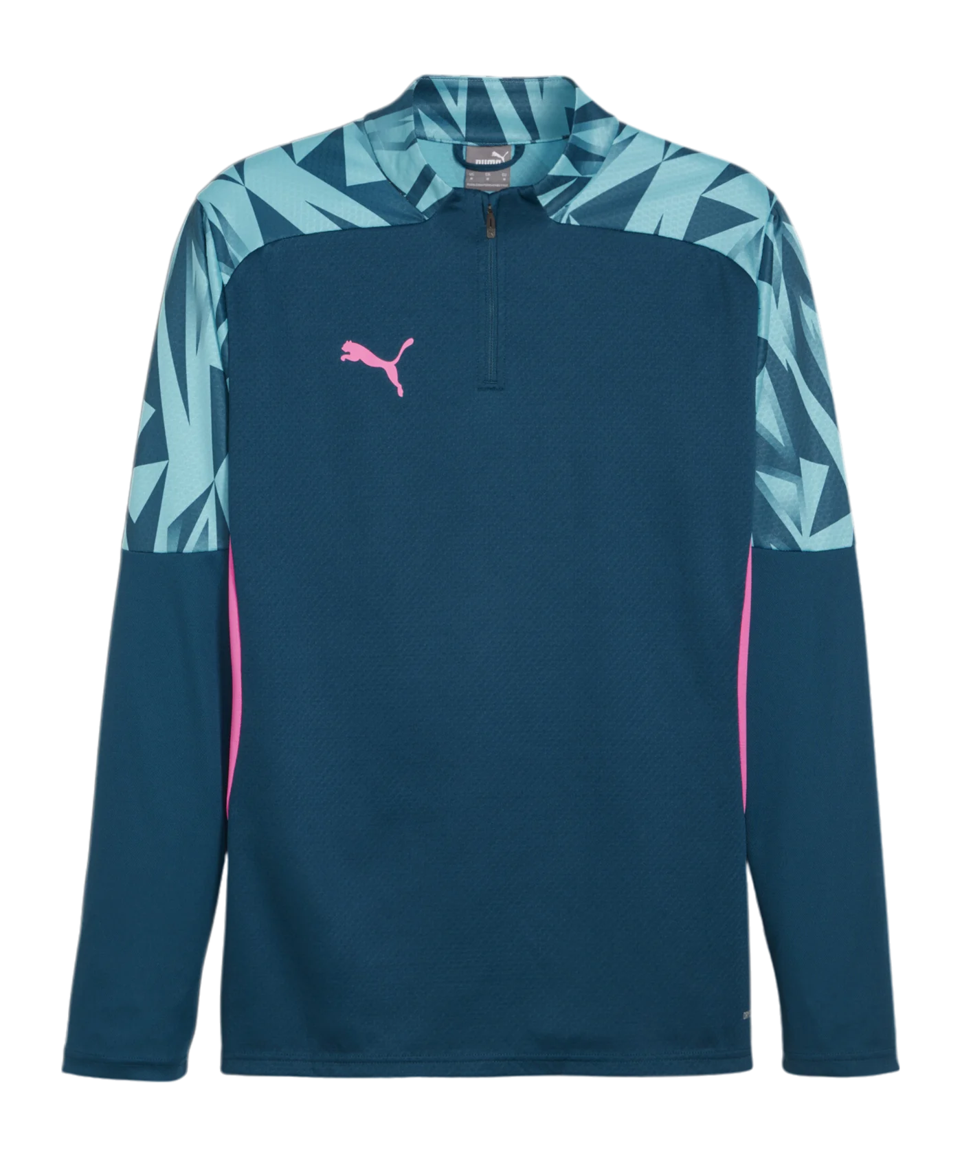 PUMA individualFINAL HalfZip Sweatshirt Grün