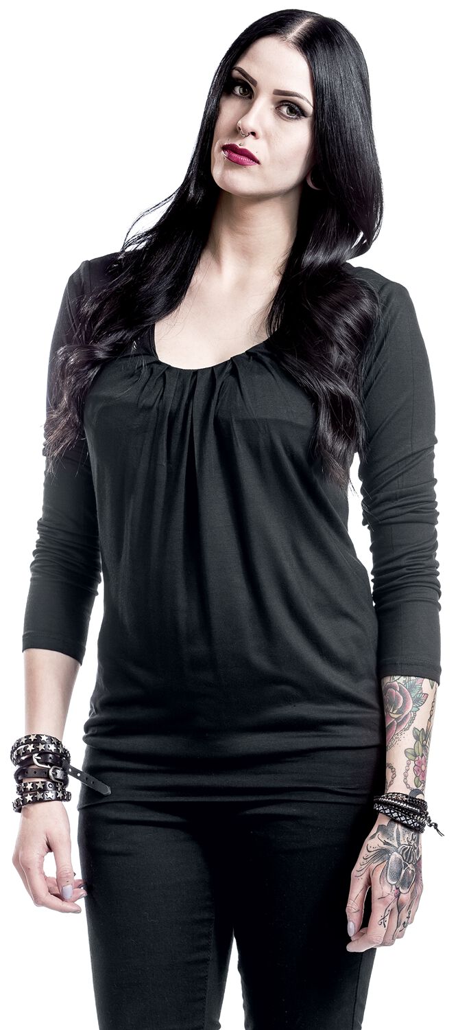 Haut Ample | Black Premium by EMP T-shirt manches longues