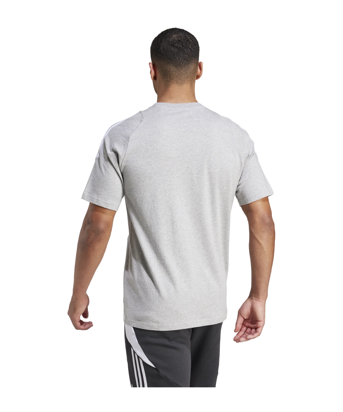 adidas Tiro 24 T-Shirt Grau Weiss