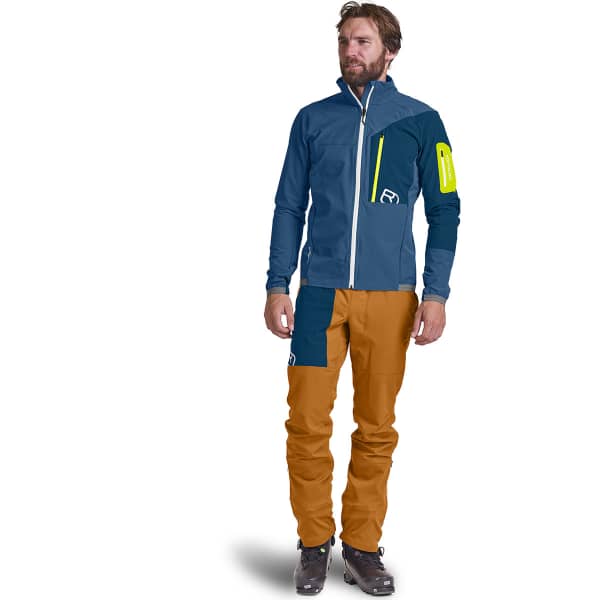 Veste softshell ORTOVOX BERRINO JACKET M MOUNTAIN BLUE