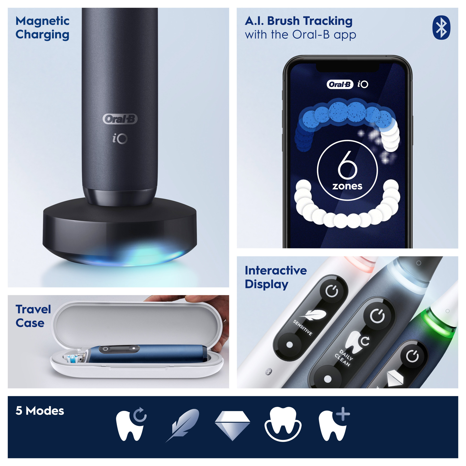 Oral-B iO 7s Eltandbørste Hvid