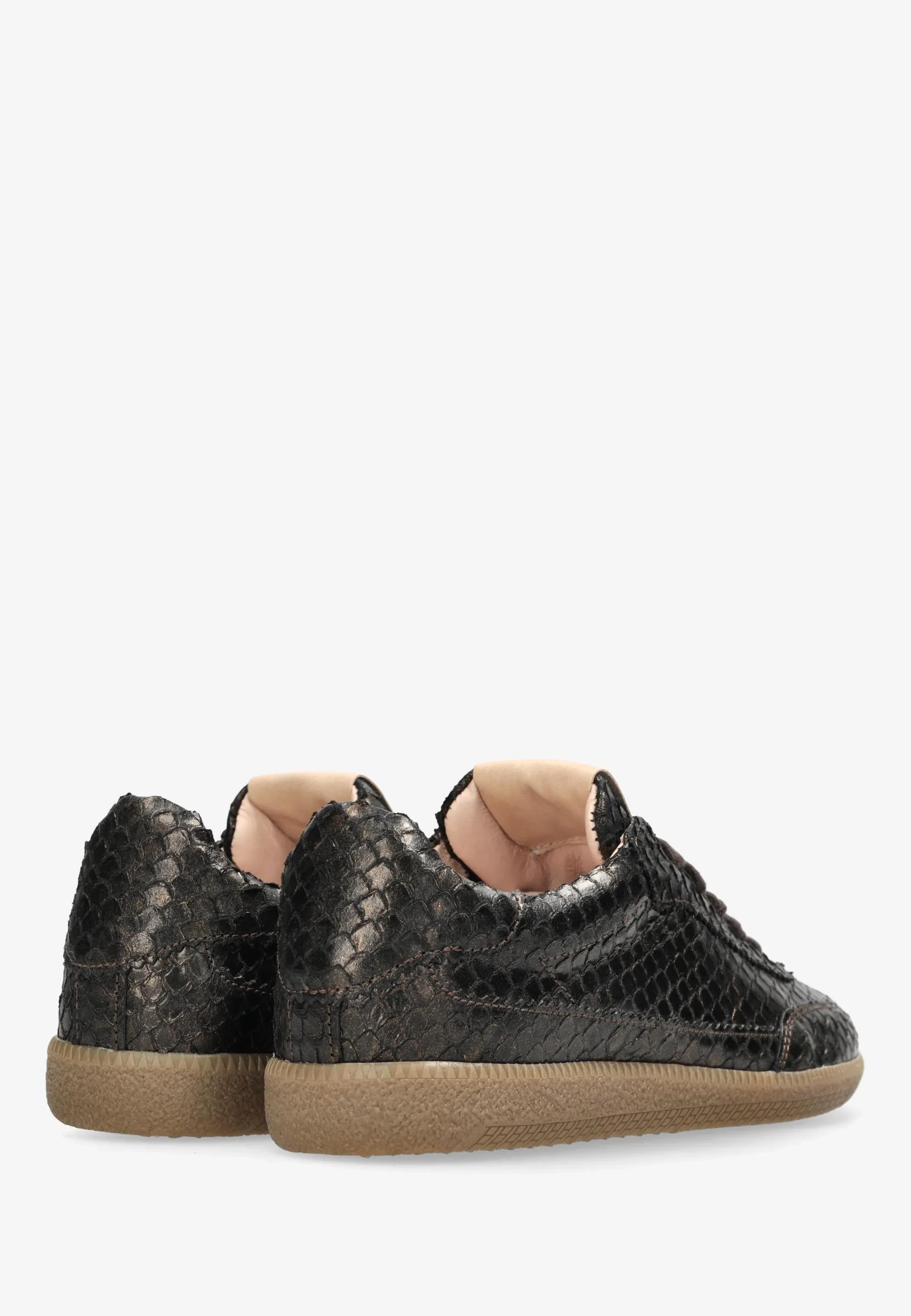 PEARL BASE Sneaker snake Camel