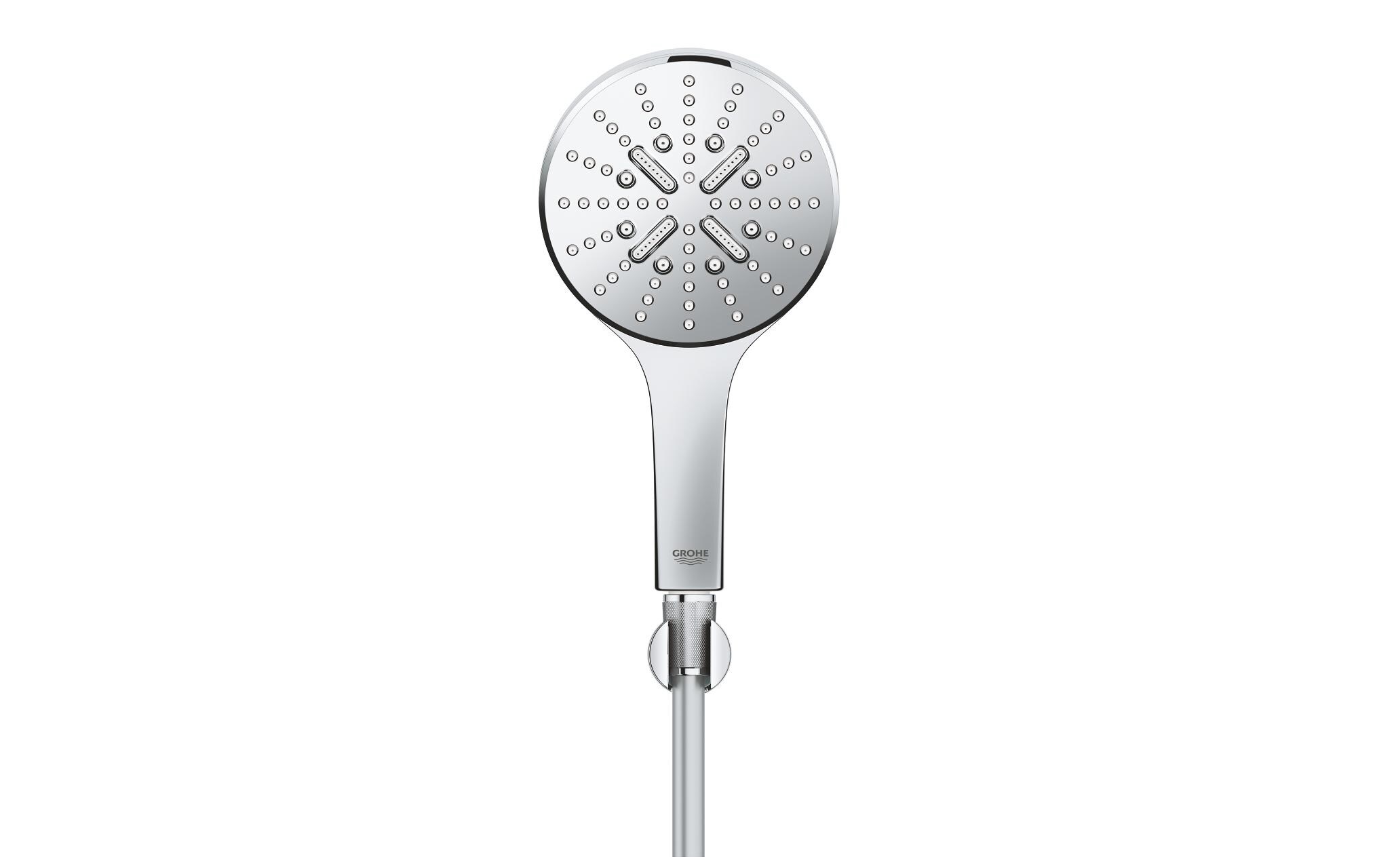Duschbrausen-Set Rainshower Smartactive 130 ChromWandhalter-Set