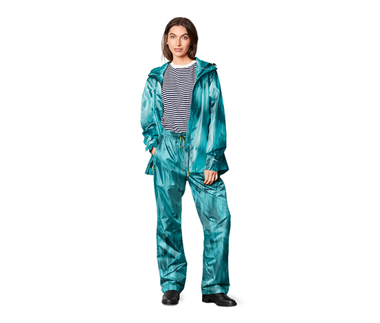 Regenhose, Alloverprint