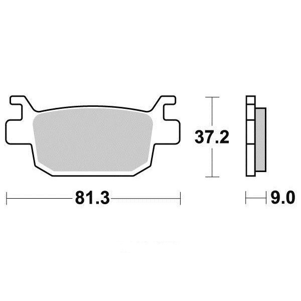 Sifam - Plaquettes de frein S9011N