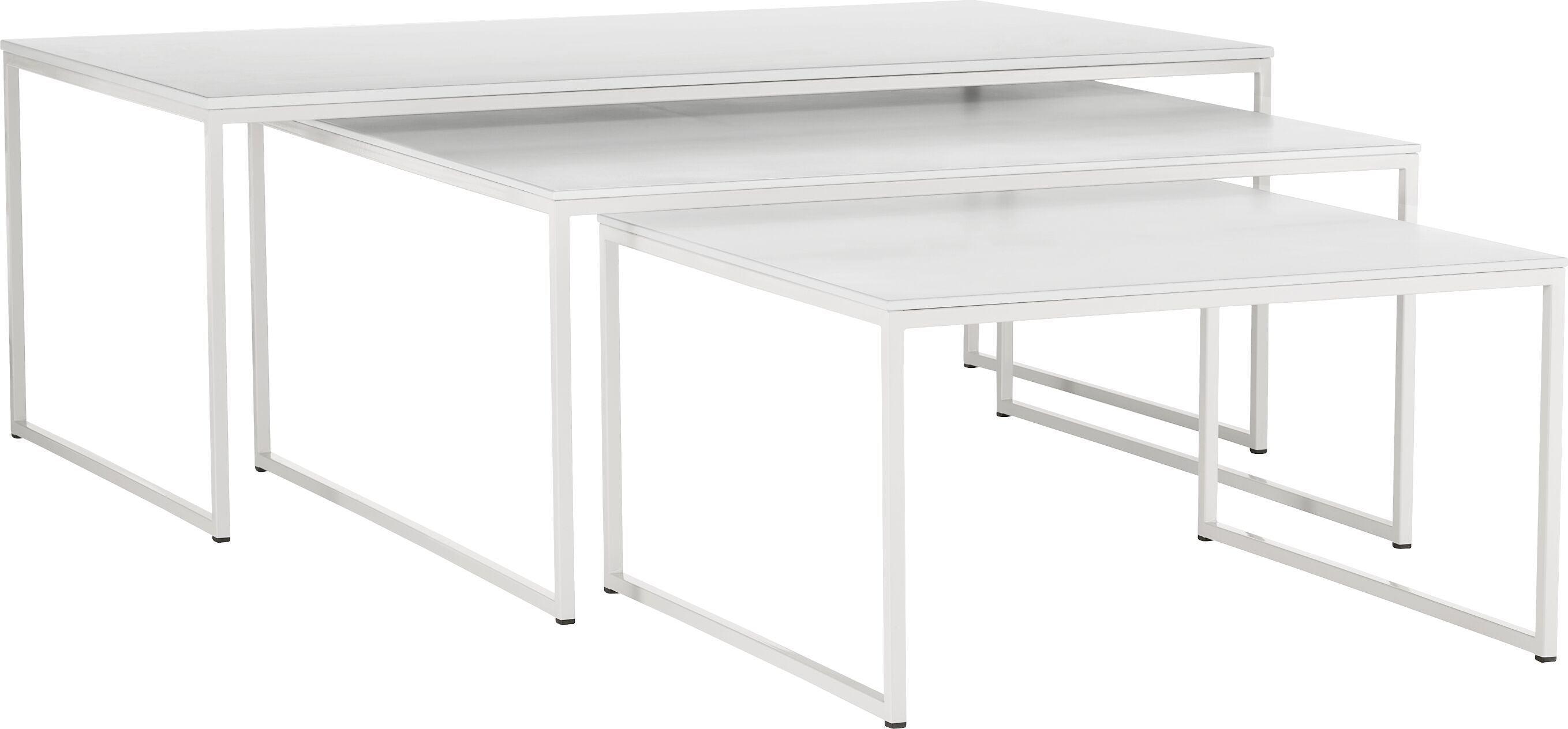AVEA Salontisch - grau / grau / B: 65.0 cm x T: 65.0 cm x H: 36.0 cm
