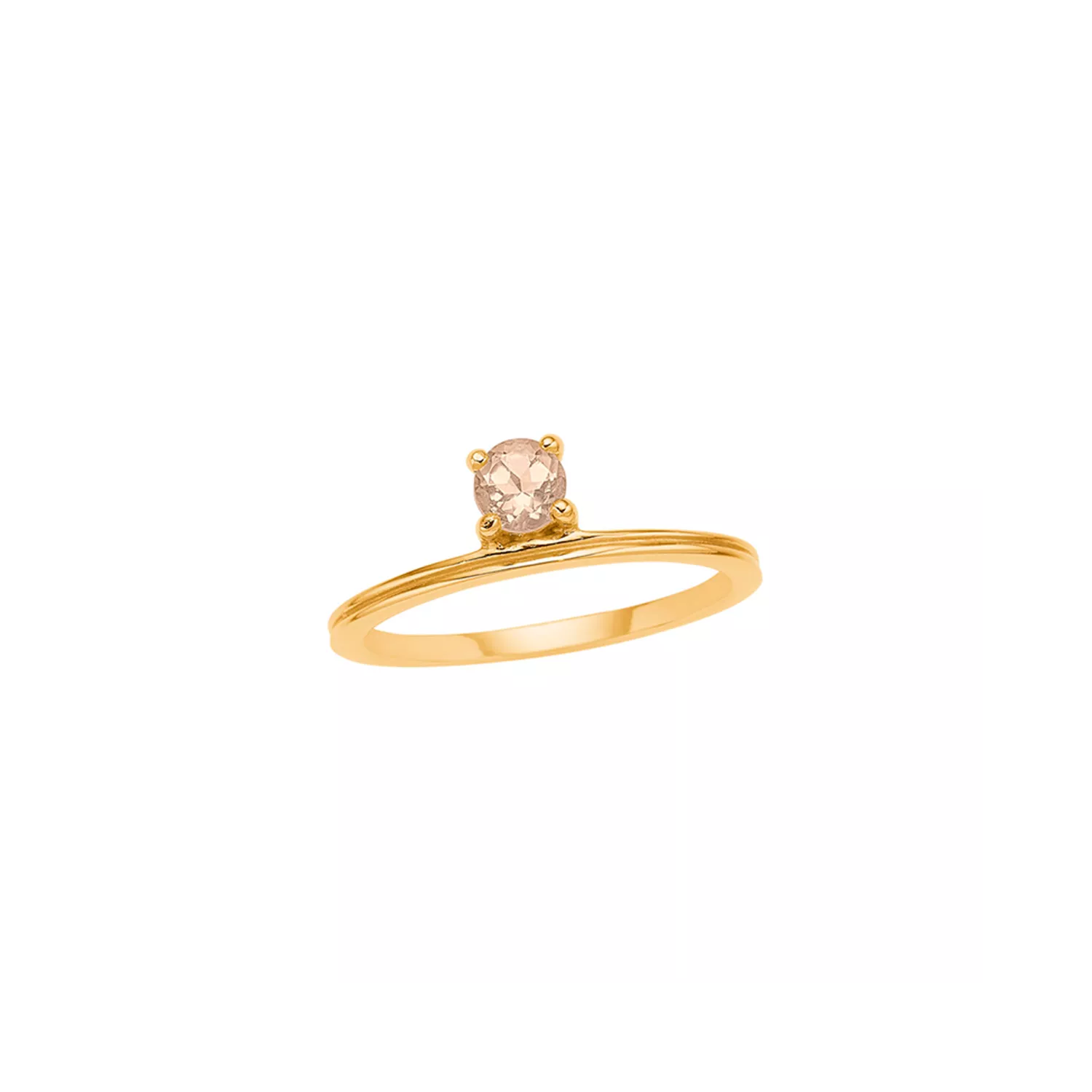 Carré Ring 18 kt. Forgyldt Sølv FR 4417 CHQ48