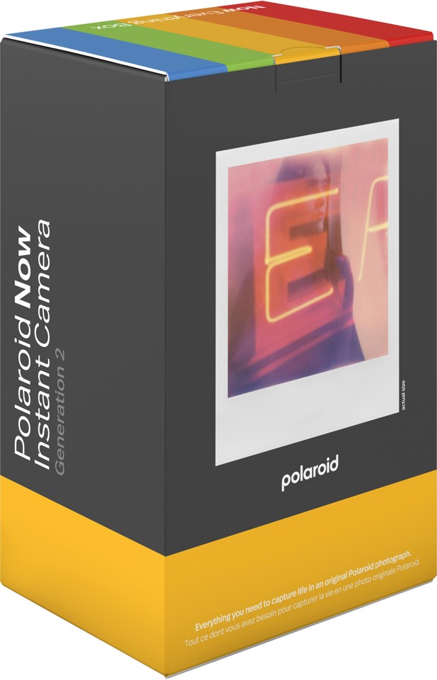 Polaroid - Now Gen 2 E-Box Kamera - Hvid & Sort