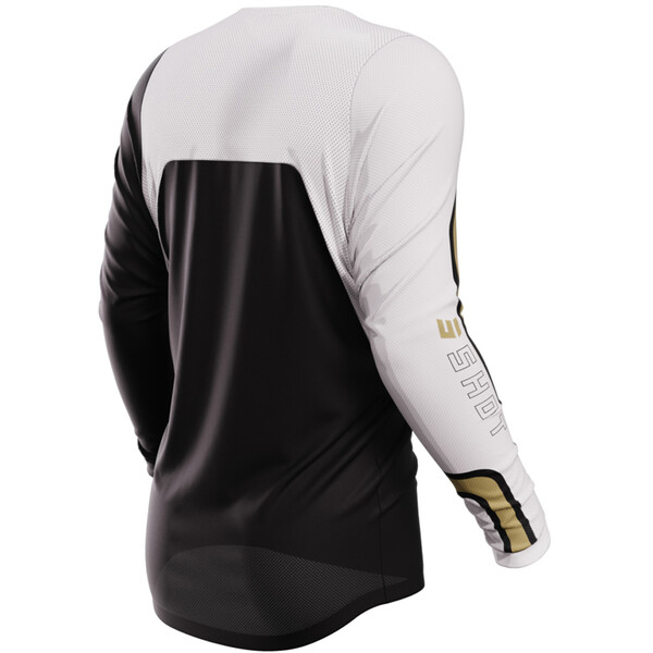 Shot - Maillot Contact Heritage Noir / Blanc / Sable