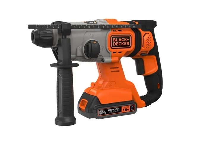 BLACK   DECKER cordless combination hammer BCD900E2K, 18Volt, rotary hammer