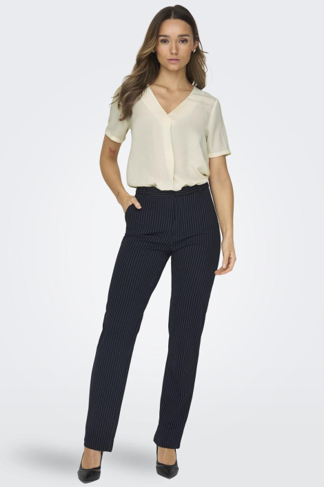 Jacqueline de Yong witte dames t-shirt