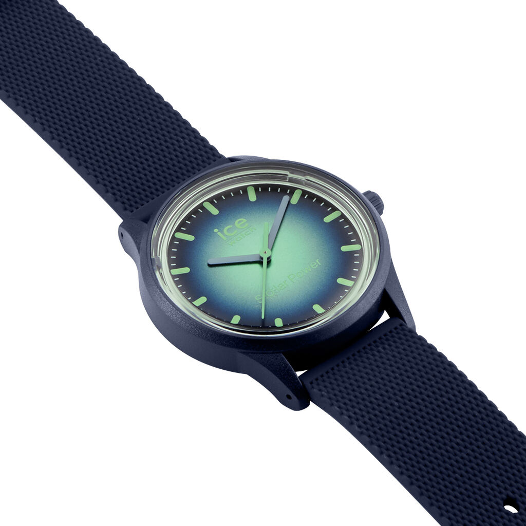 Montre Ice Watch Ice Solar Power Bleu