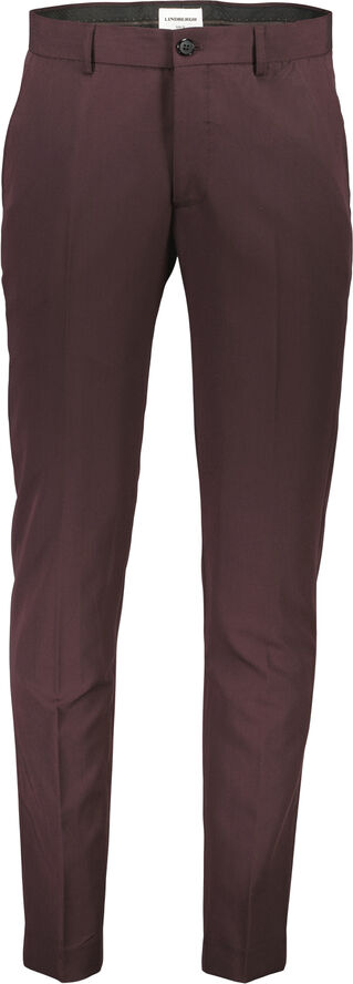 Lindbergh Fine twill stretch suit Dk burgundy