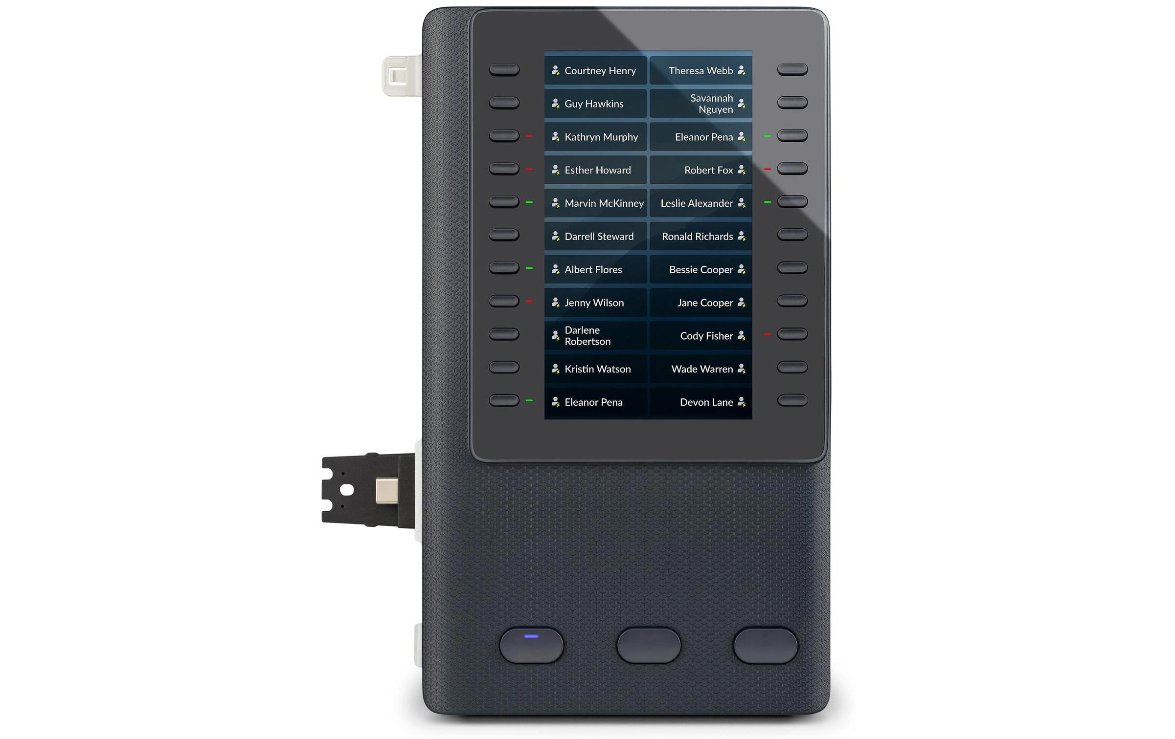 Poly Edge E-Serie<br>Erweiterungsmodul für Poly Edge E400/E500 Serie IP Tischtelefone