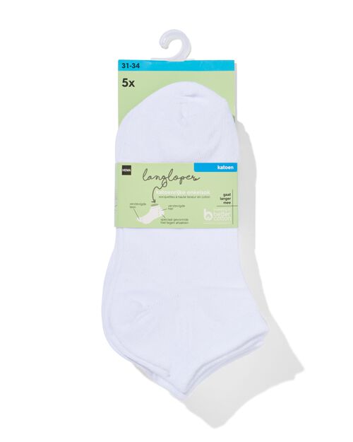 5 paires de socquettes enfant blanc