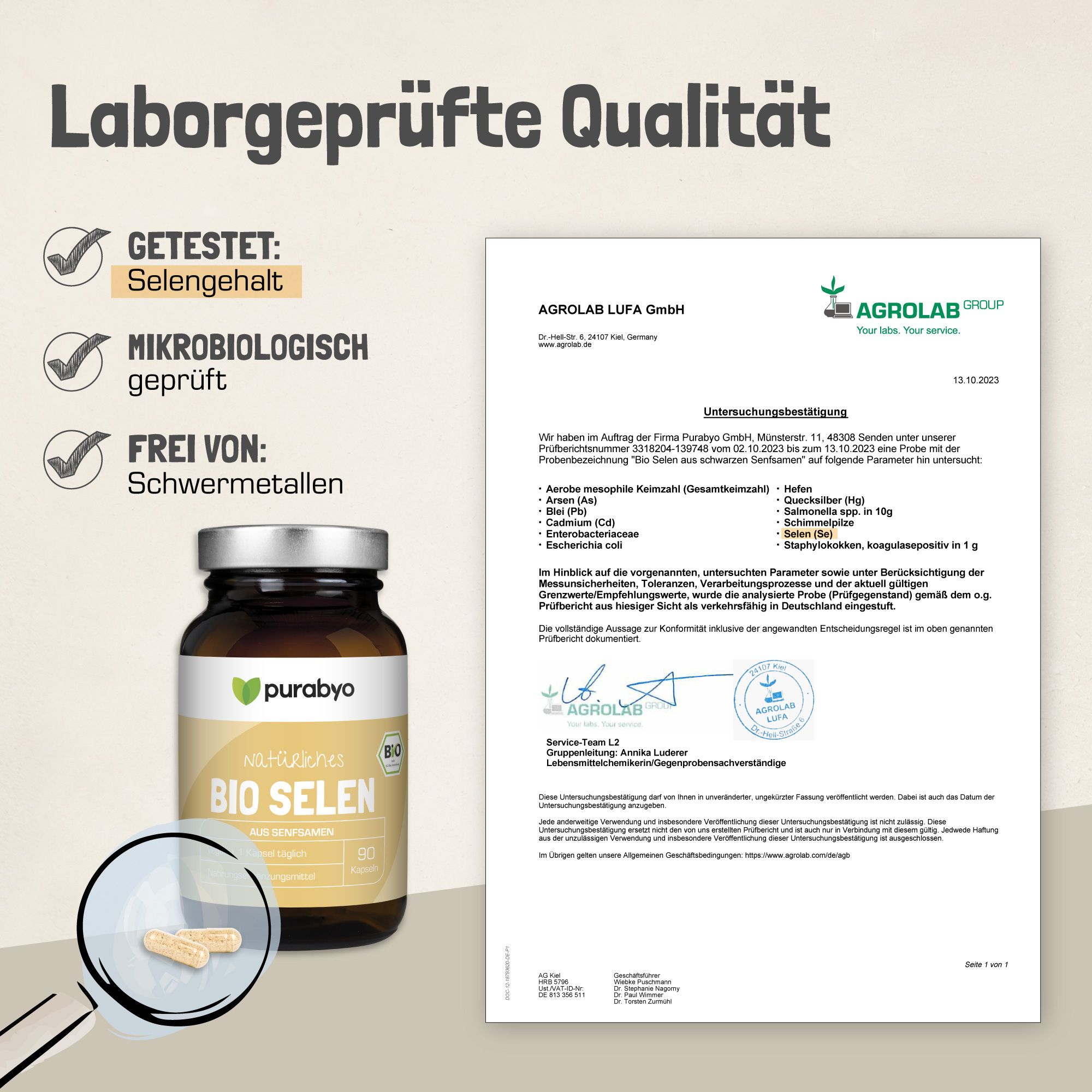 Purabyo Bio Selen Kapseln