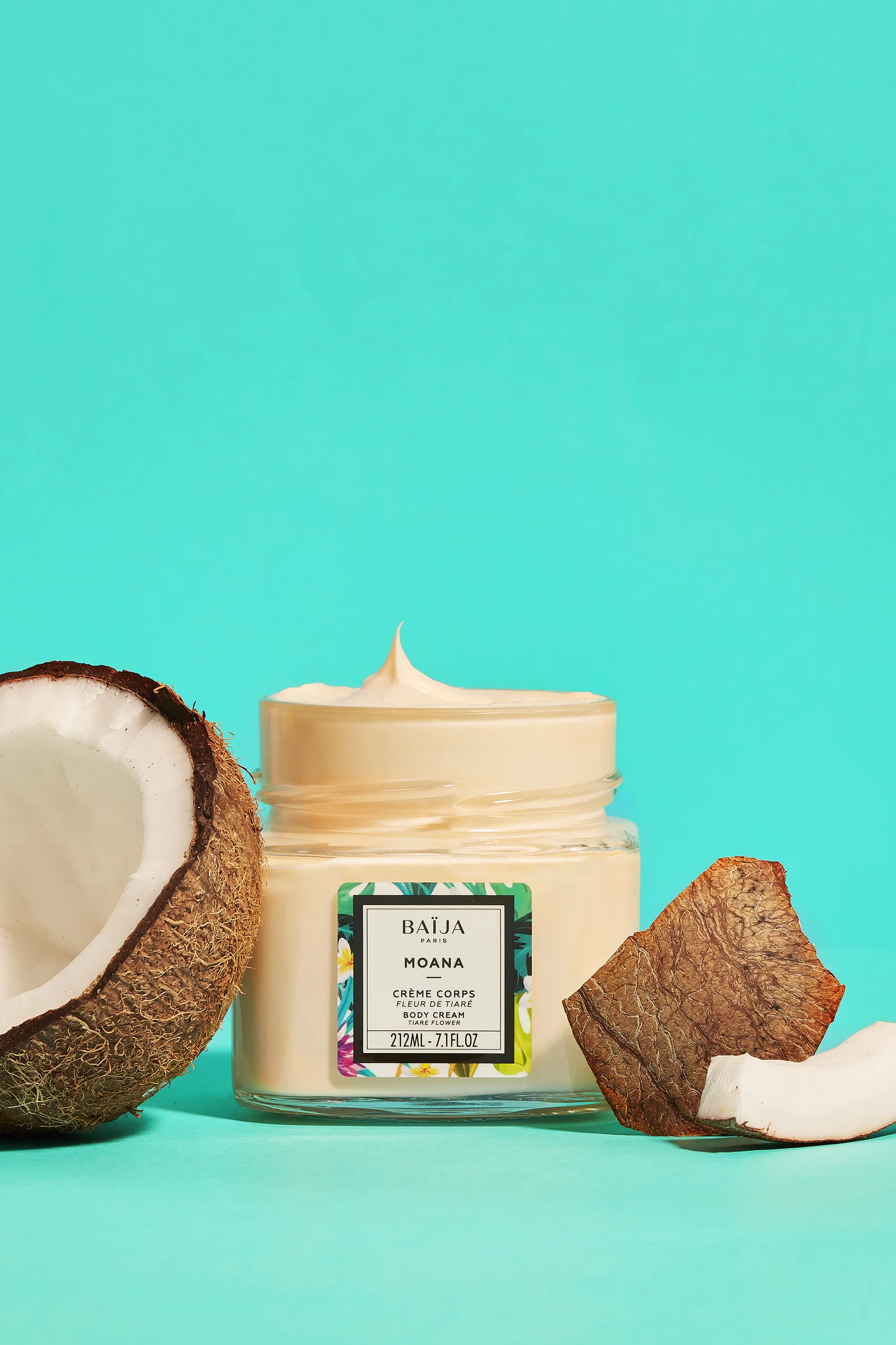 Baïja Crème corps à la fleur de tiaré Moana-212 ml