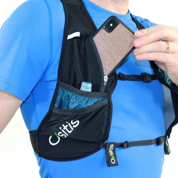 Sac trail OXSITIS ATOM 4 BLACK/WHITE/CYAN