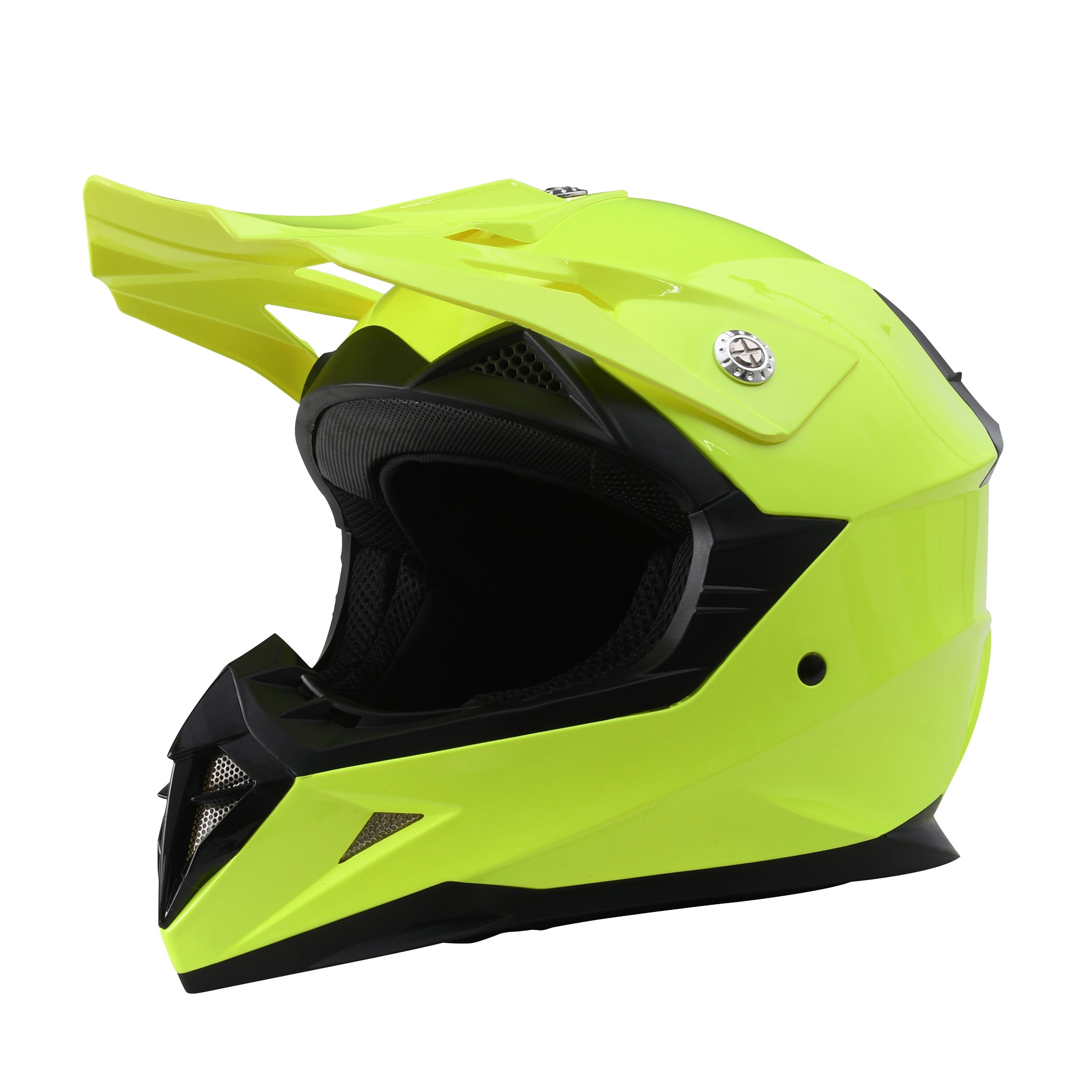 Kinder Mountainbike Motorradhelm Grösse 51/52 grün
