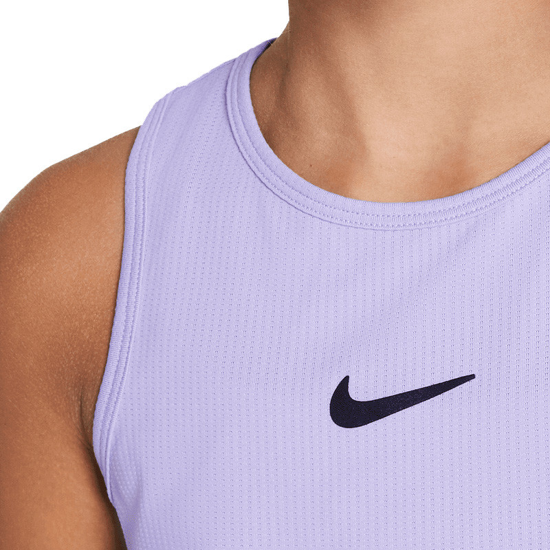 Débardeur tennis fille Nikecourt Victory parme