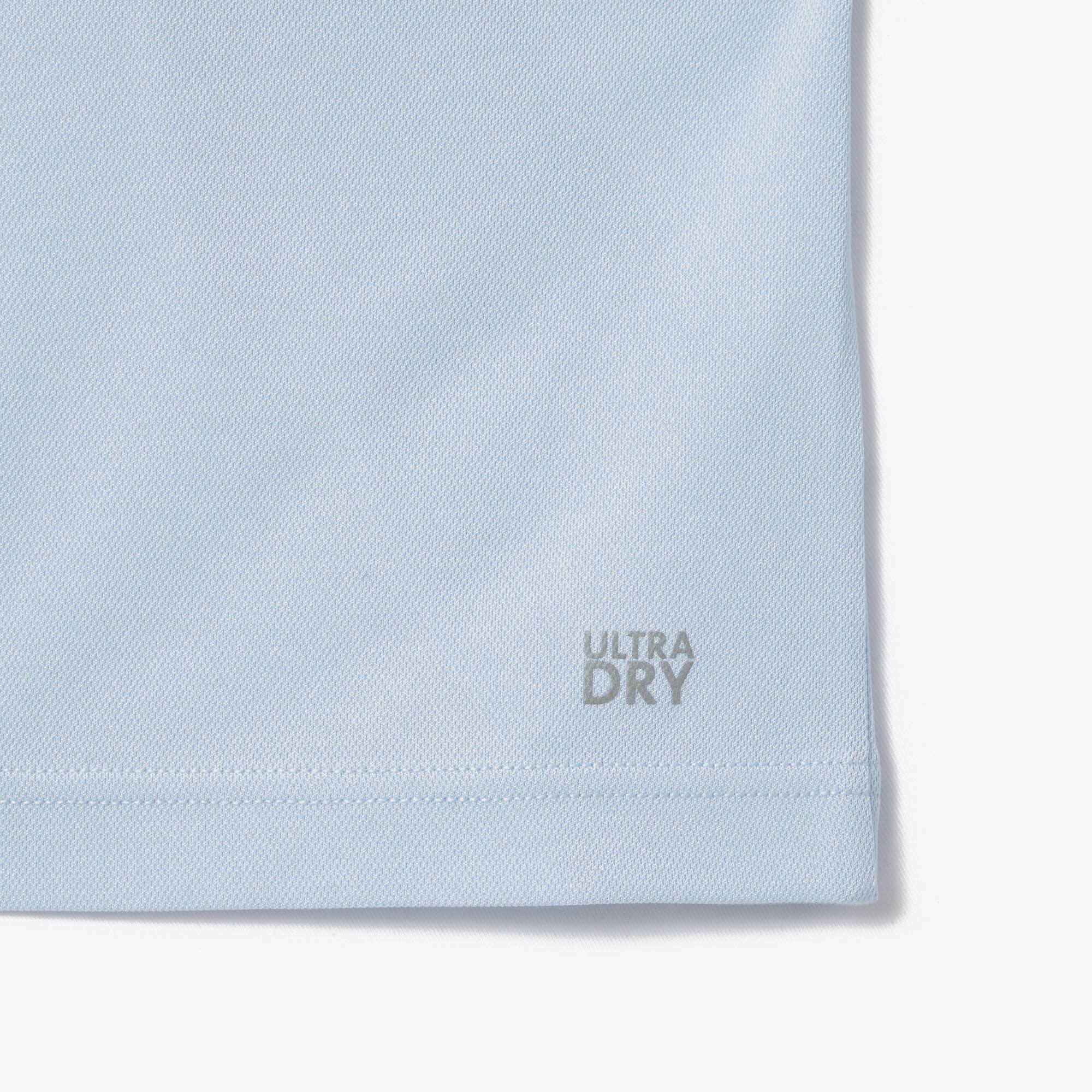 LACOSTE TENNIS x Novak Djokovic Ultra-Dry Poloshirt Kurze Ärmel - Blau - Lacoste - Herren
