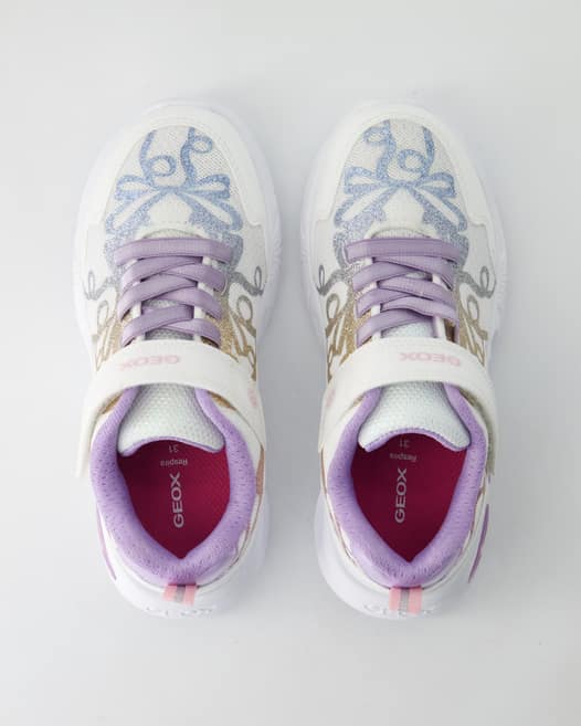 Geox Assister Girl Sneaker in Beige