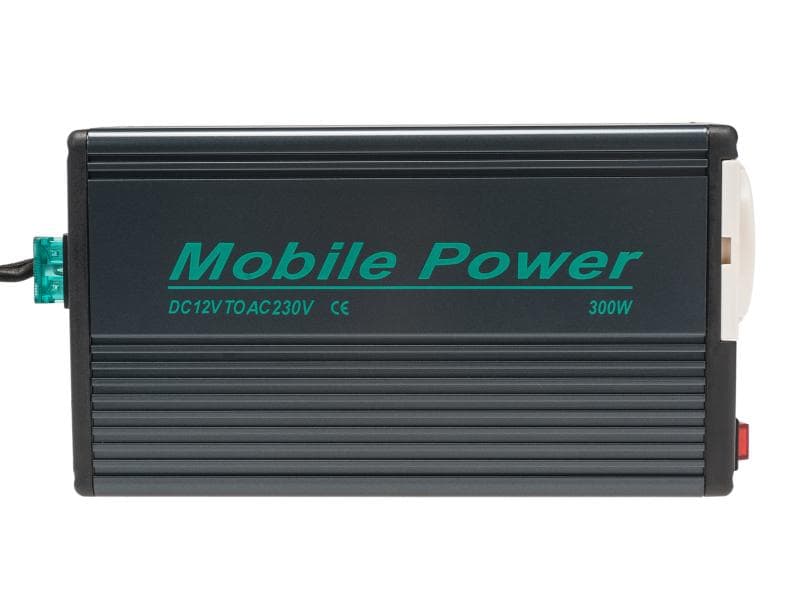 Mobile Power Spannungswandler KV-300 12 V, 300 W 300-Watt-Inverter (12 - 230 V) mit KFZ-Stecker
