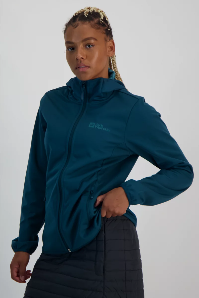Jack Wolfskin Windhain Damen Softshelljacke