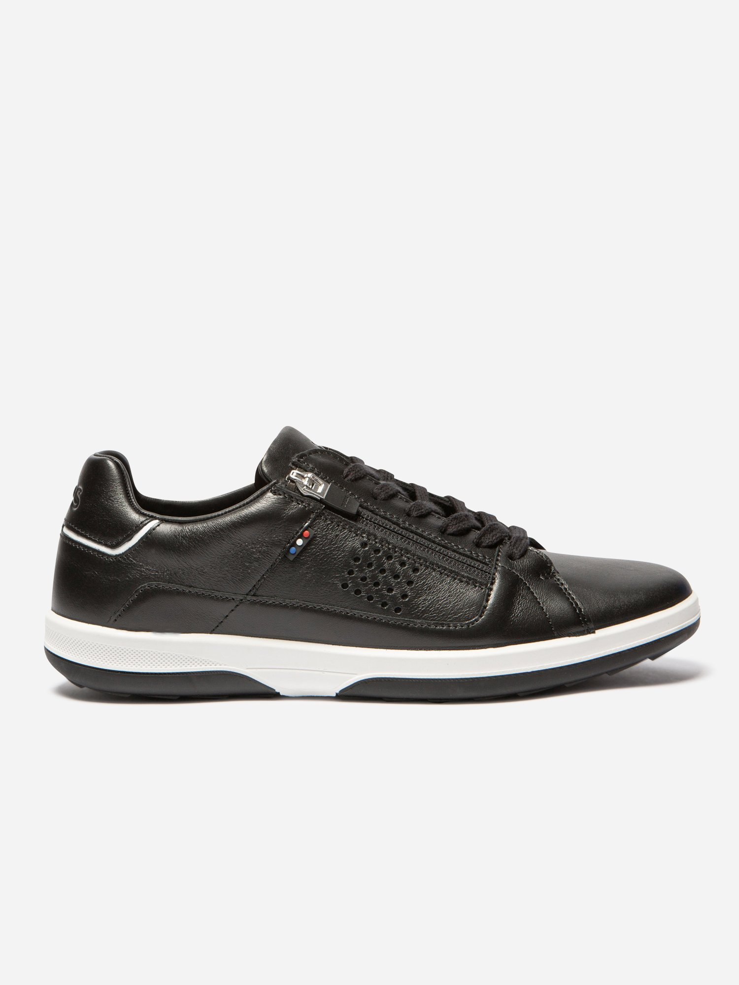Baskets en cuir Noir
