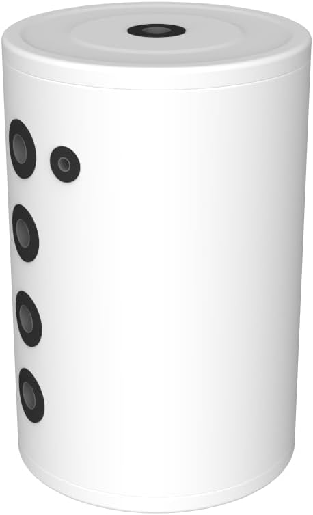 75 L Wärmepumpen-Pufferspeicher, wandhängend oder bodenstehend, mit Isolierung und Zubehörteilen inkl. Versand