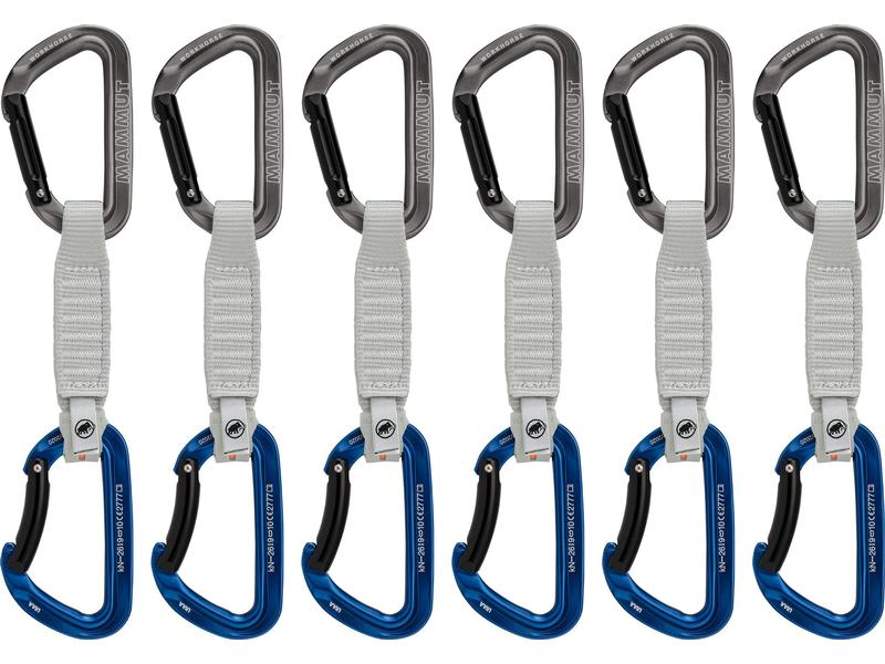 MAMMUT Express-Set Workhorse Keylock 12 cm, 6er-Pack Expressschlingen
