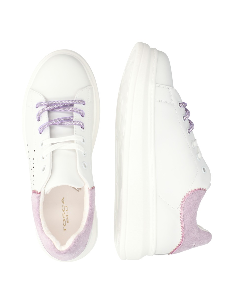 Glattleder Sneaker