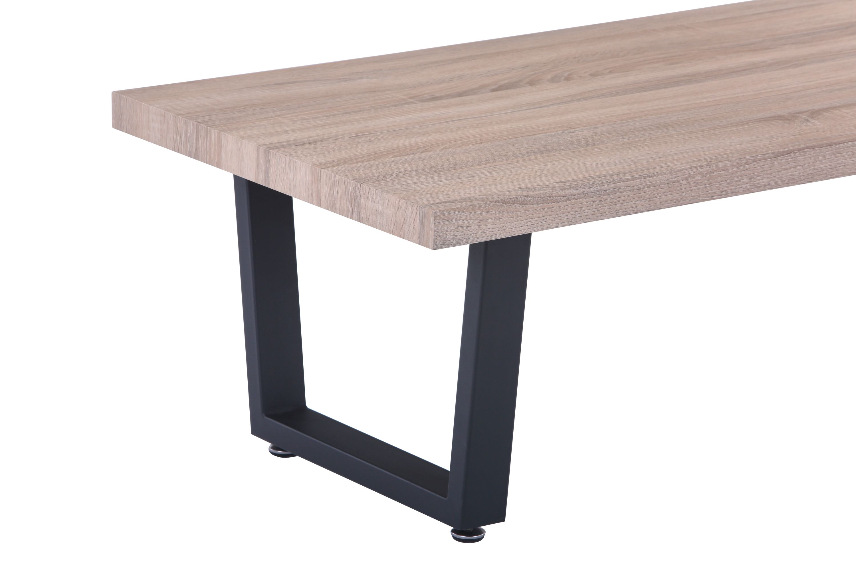 Couchtisch 120x60 Eiche Dekor Beistelltisch Wohnzimmertisch Sofatisch Tisch