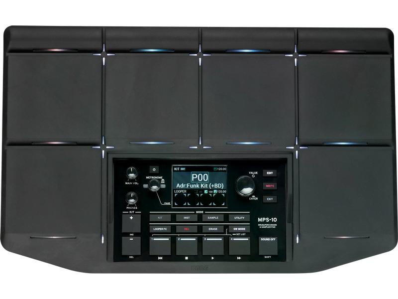 Korg Sampling Pad MPS-10 10-Zonen-Percussion-Sample-Pad