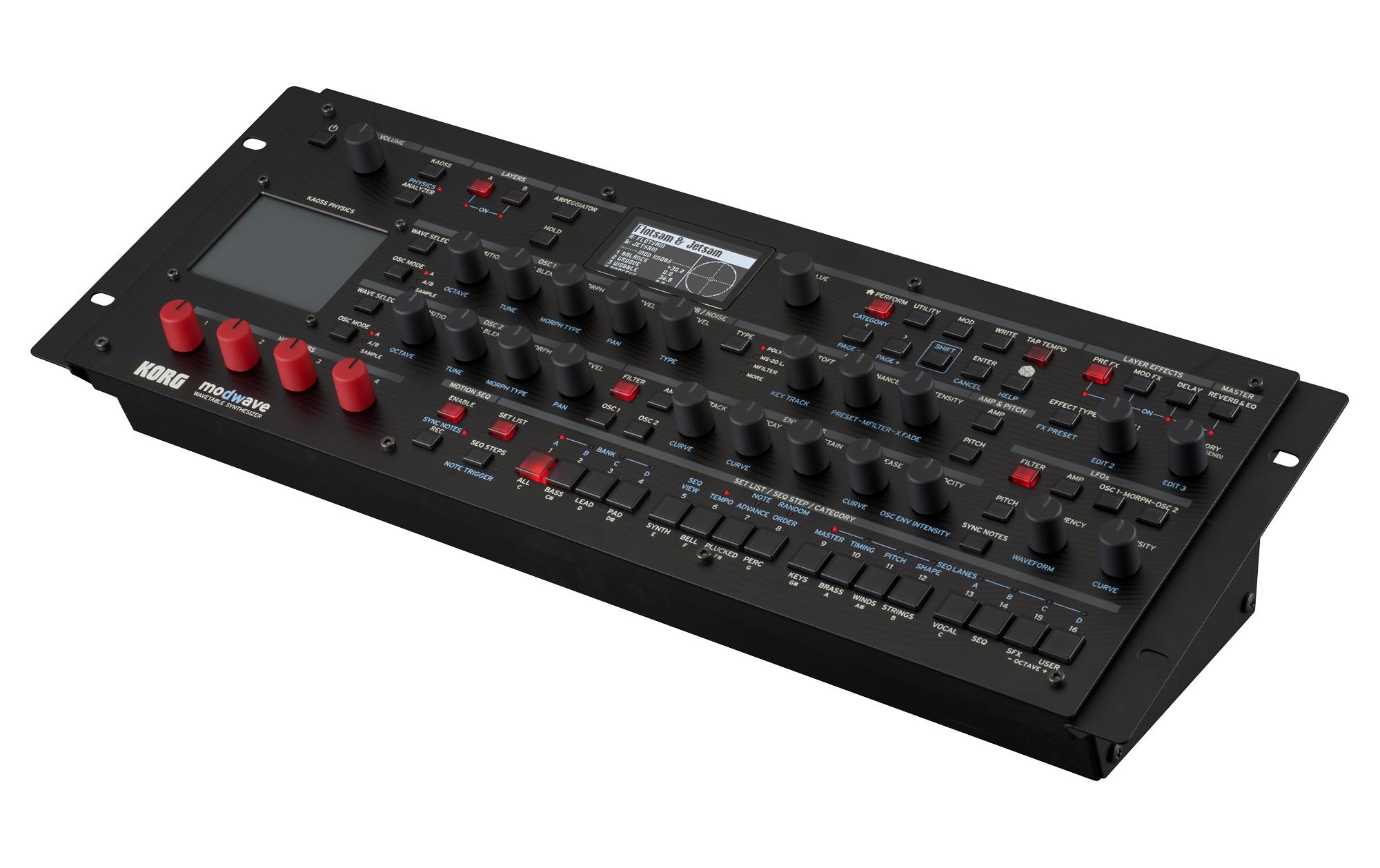 Synthesizer modwave Module<br>Kompaktes Modul – grosser Sound