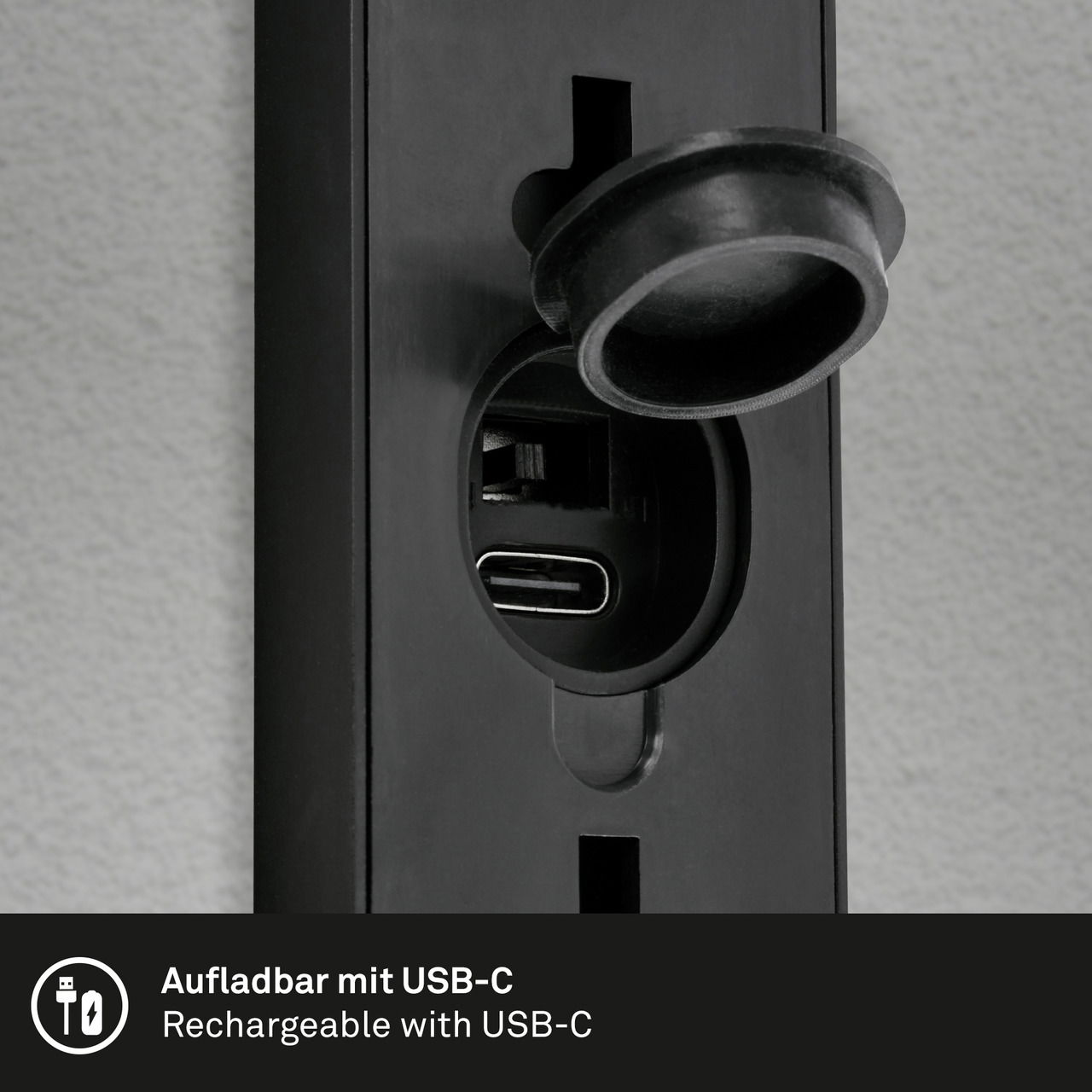 Briloner Akku-Außenwandleuchte