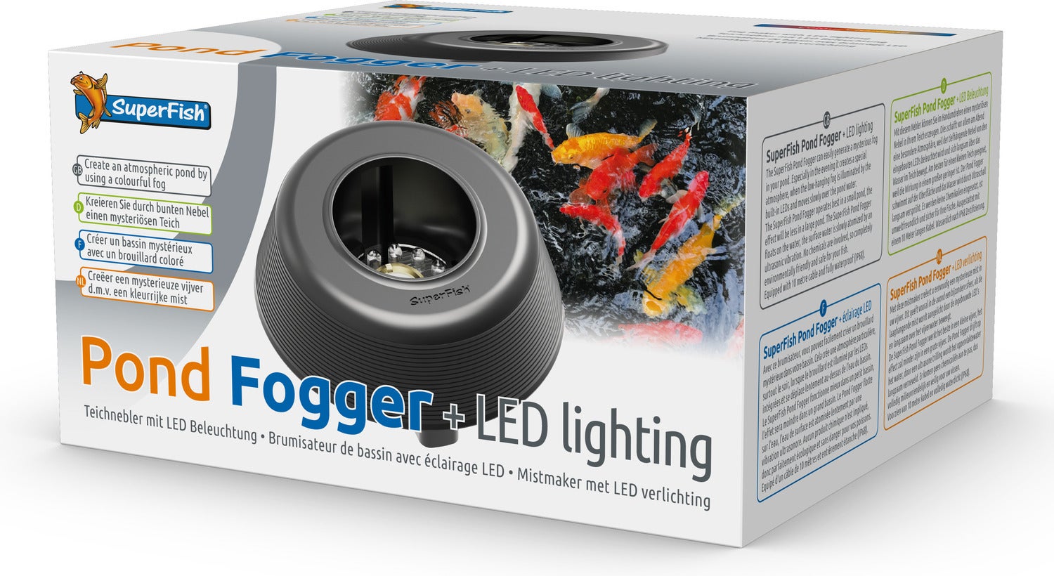 Superfish mistmaker Pond Fogger met LED