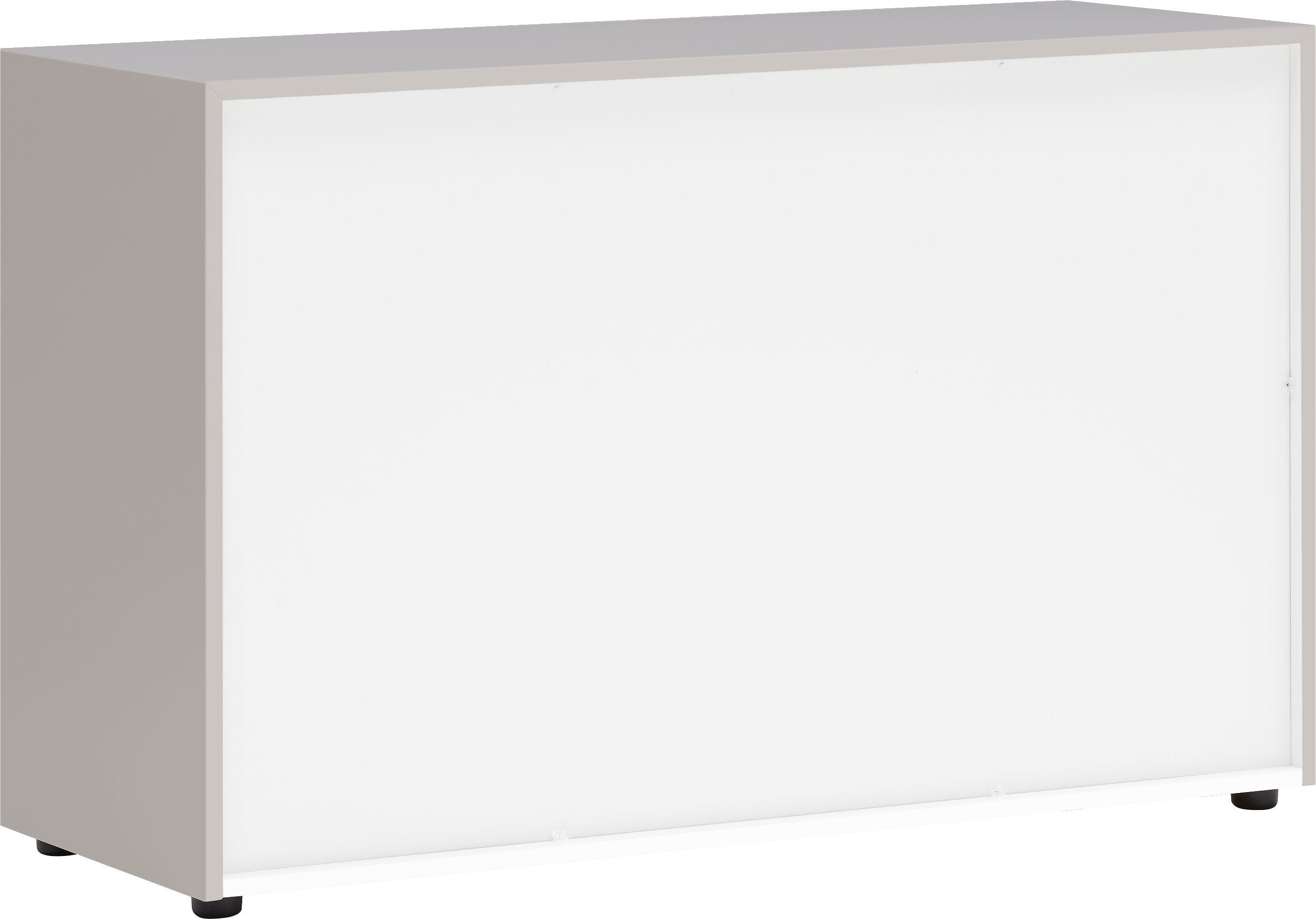 LUX Kommode - Taupe / B: 120.0 cm x T: 46.0 cm x H: 74.5 cm